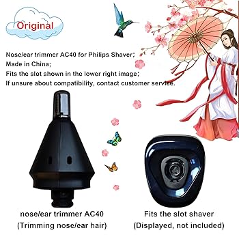 Amazon | 鼻毛・耳毛トリマーAC40フィリップスシェーバー対応